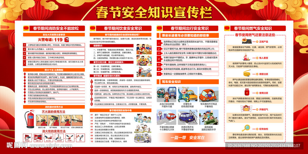 2025年春節安全知識