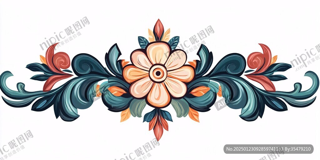 原創(chuàng)傳統(tǒng)花紋