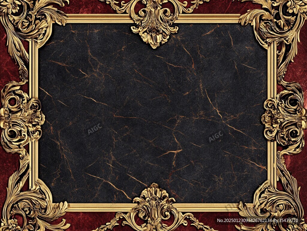 紅金色歐式背景