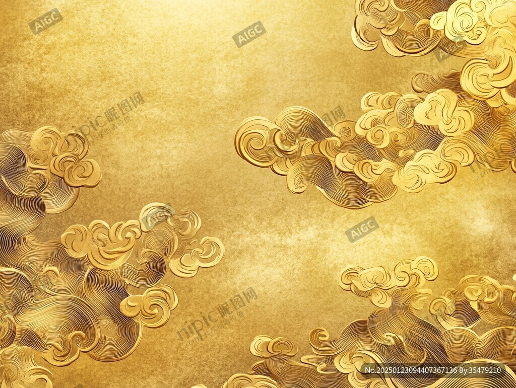 金云紋背景