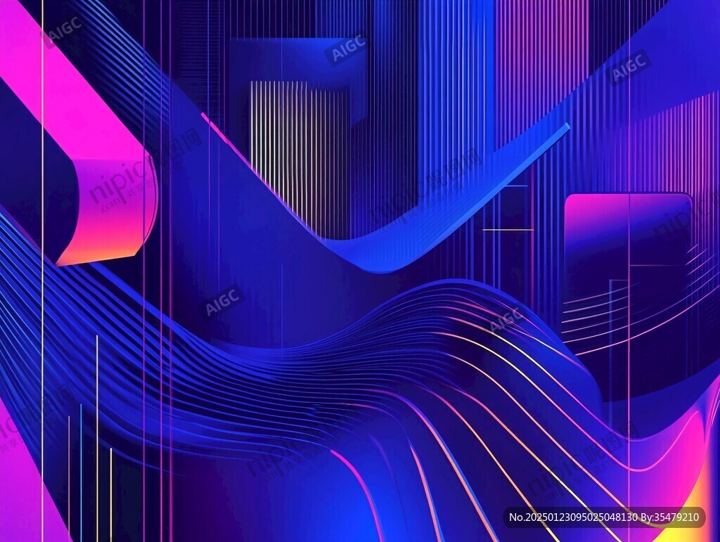 漸變線條抽象背景
