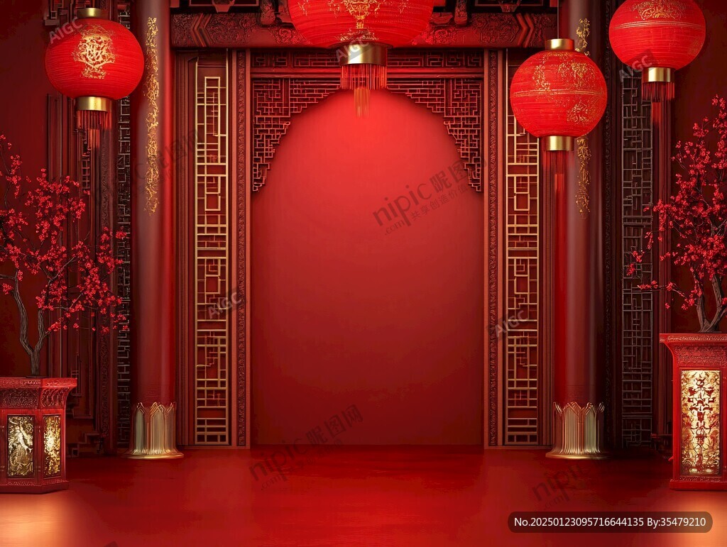 紅燈籠拜堂儀式背景
