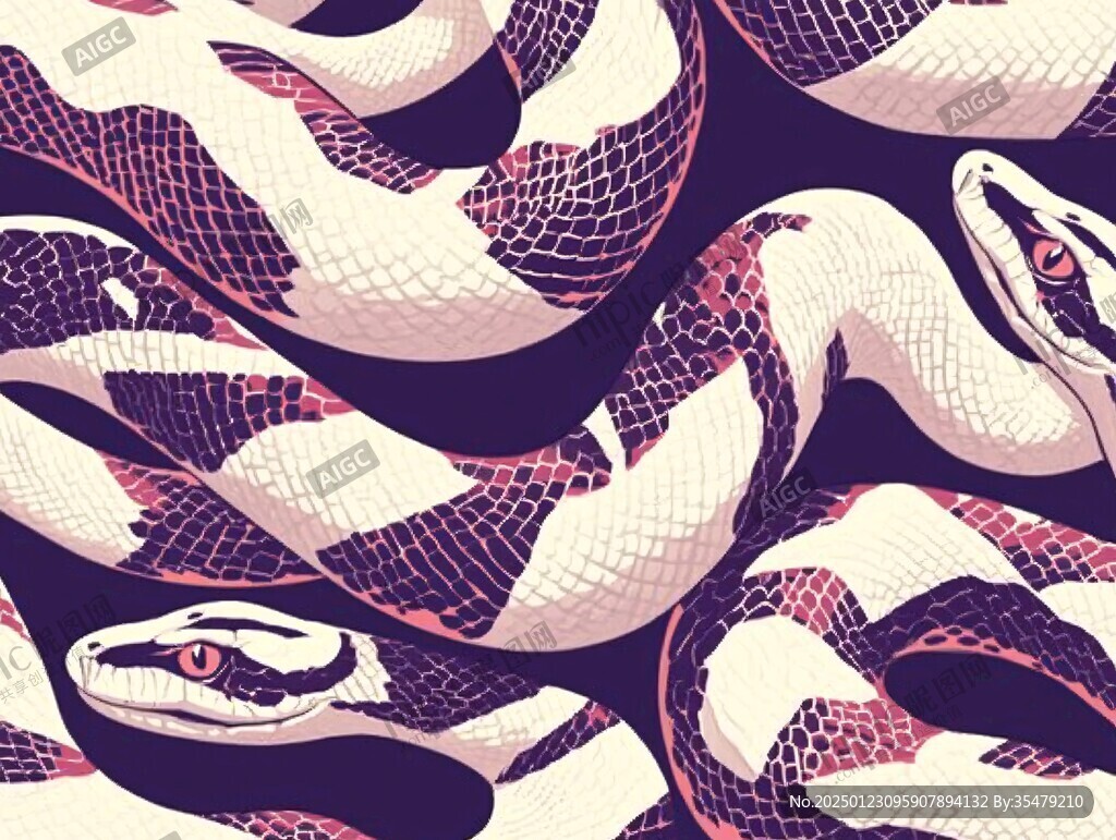 蛇合集插畫