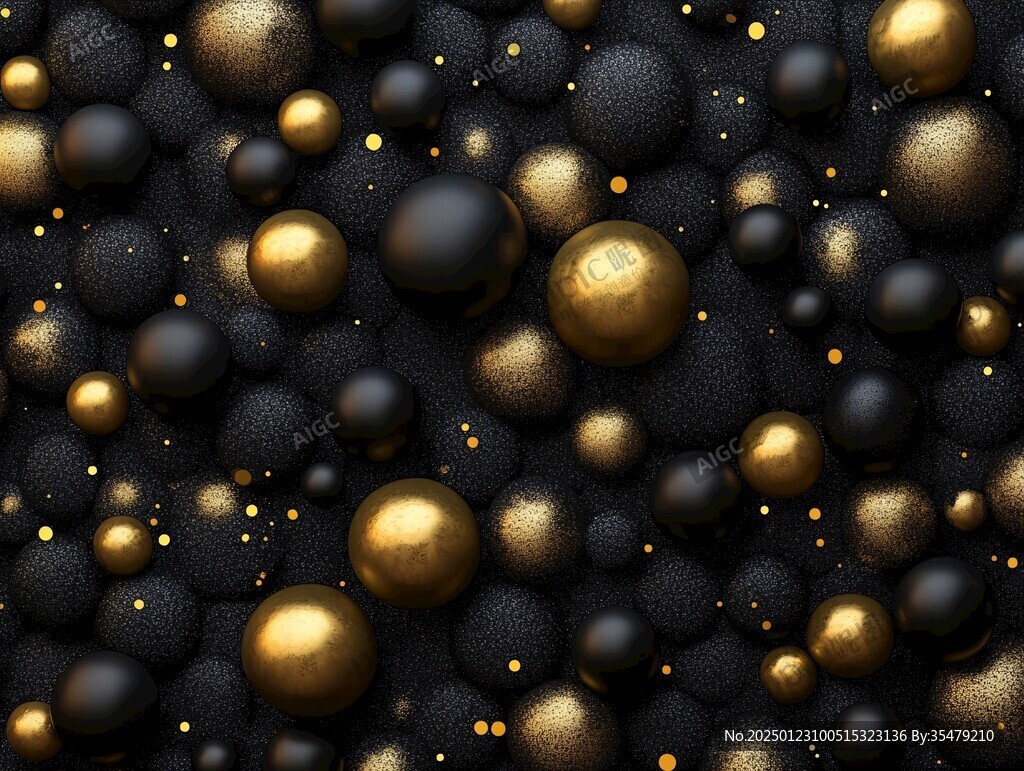 金色金屬球