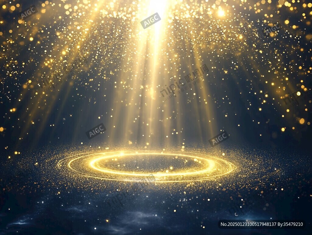夢(mèng)幻舞臺(tái)背景耀眼