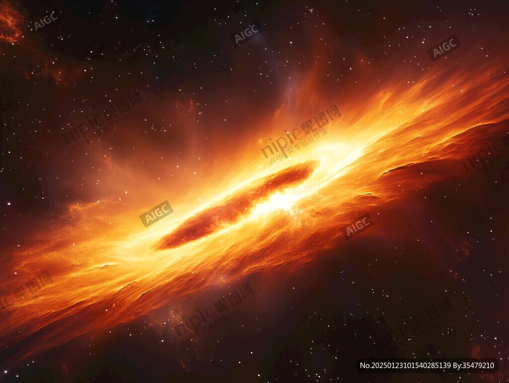 火焰星云圖片