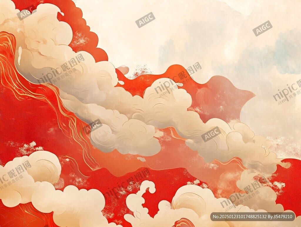 流云插畫