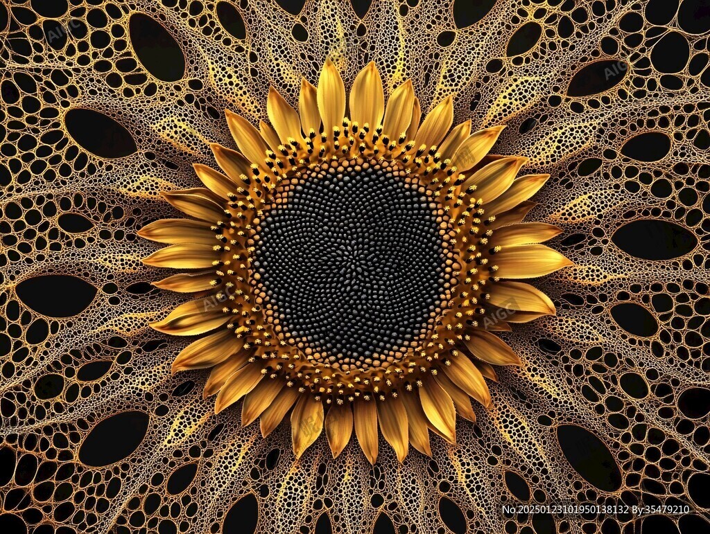 3d太陽花序列圖