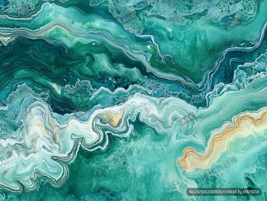 抽象流體畫