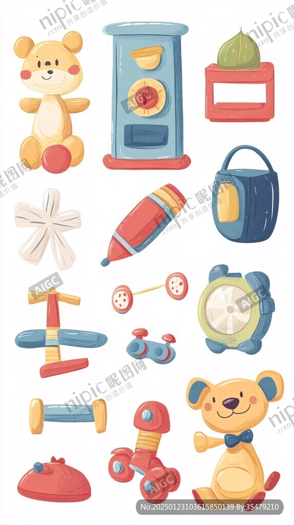 兒童玩具素材