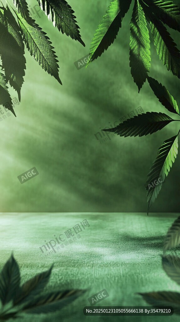 綠植背景主圖