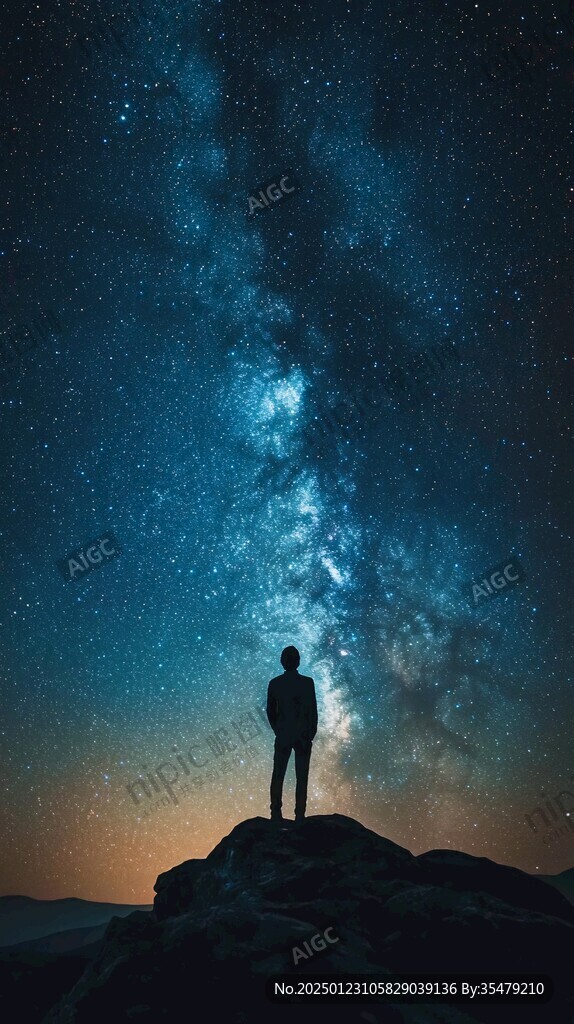 仰望星河的人