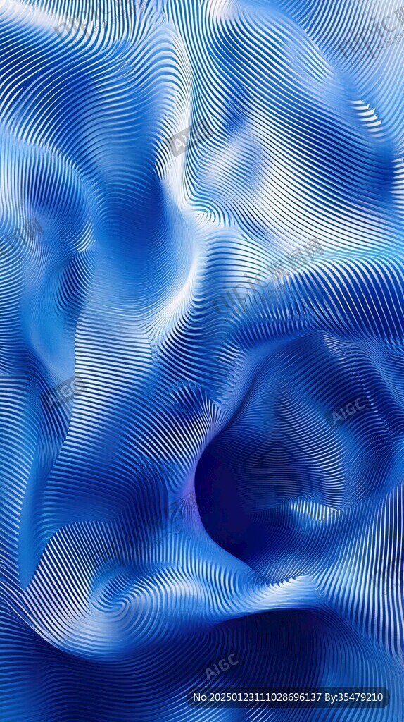 3d立體起伏波浪