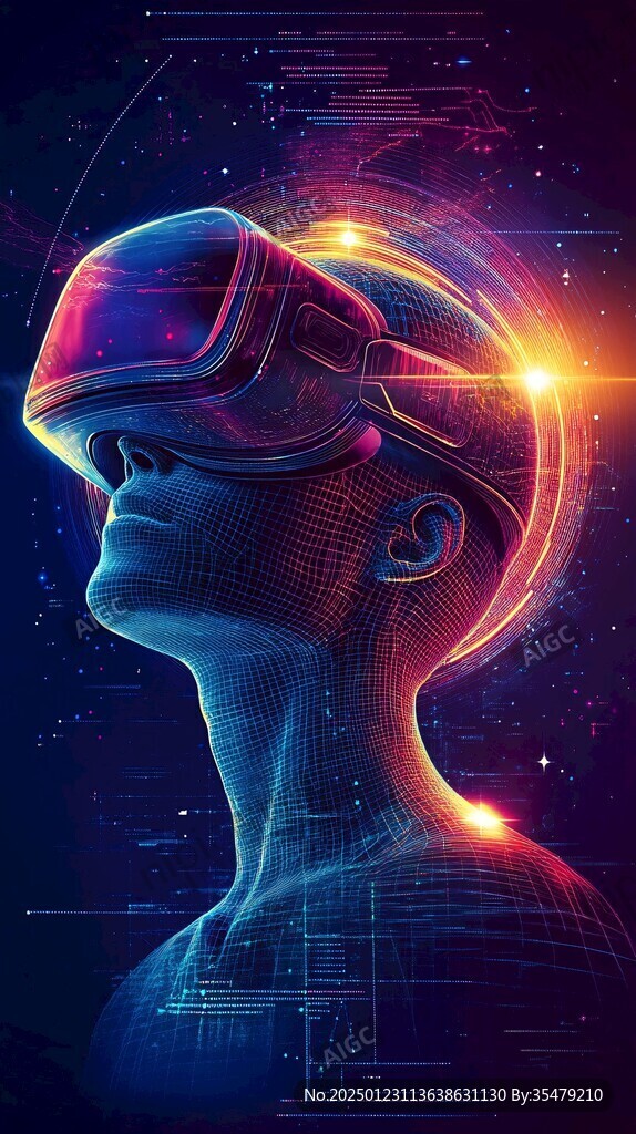 vr科技廣告vr海報