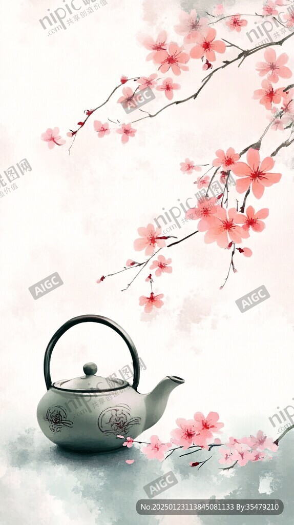 鐵壺插畫