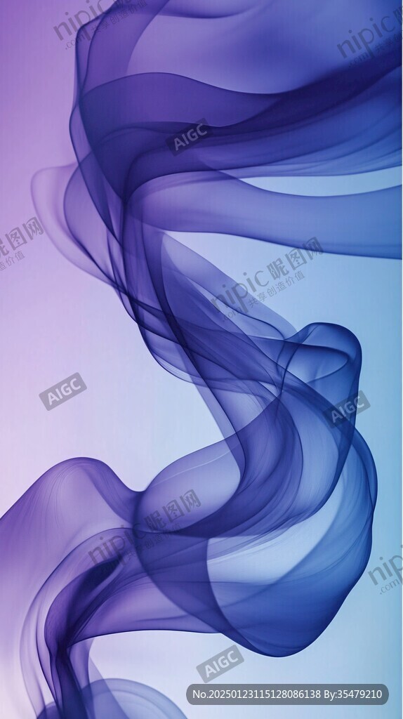 優(yōu)雅夢(mèng)幻漸變藍(lán)紫色
