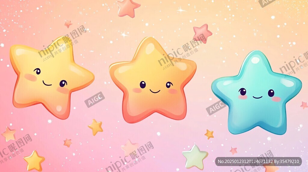 原創卡通星星形象