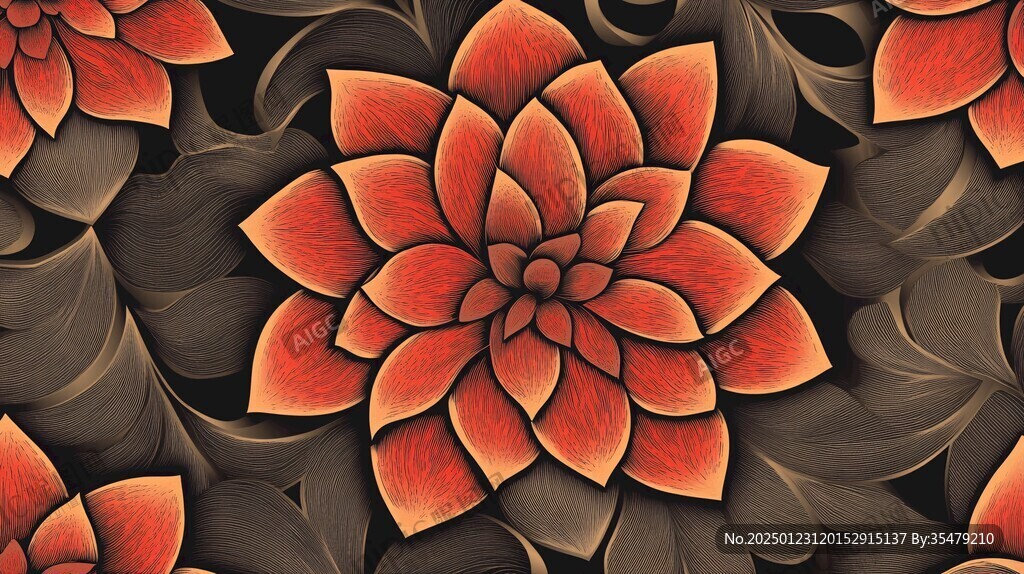 3d花紋底紋