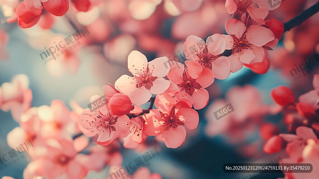 唯美桃花高清壁紙