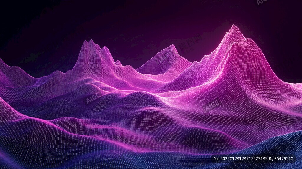 3d山脈背景