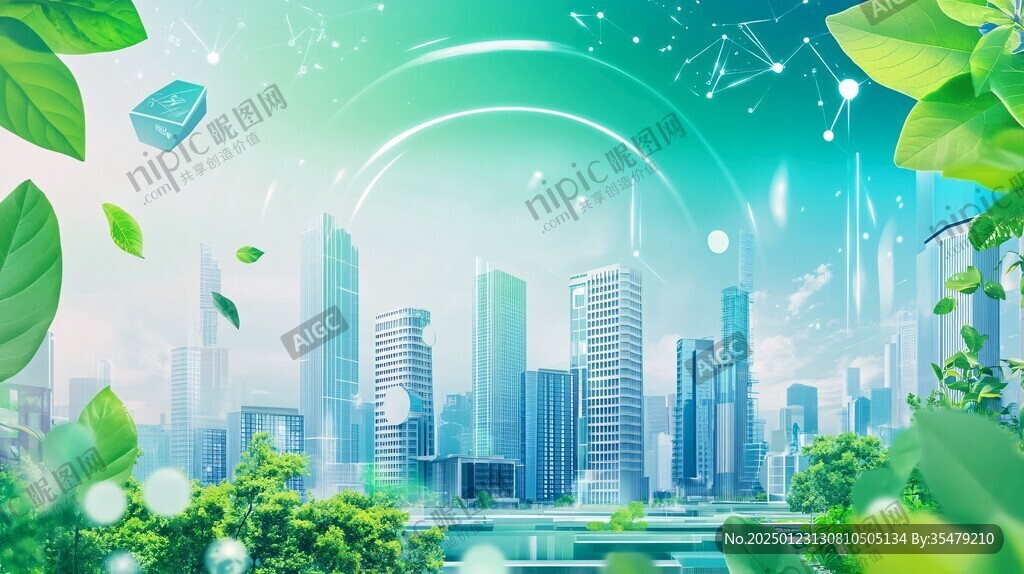 科技環(huán)保綠色城市