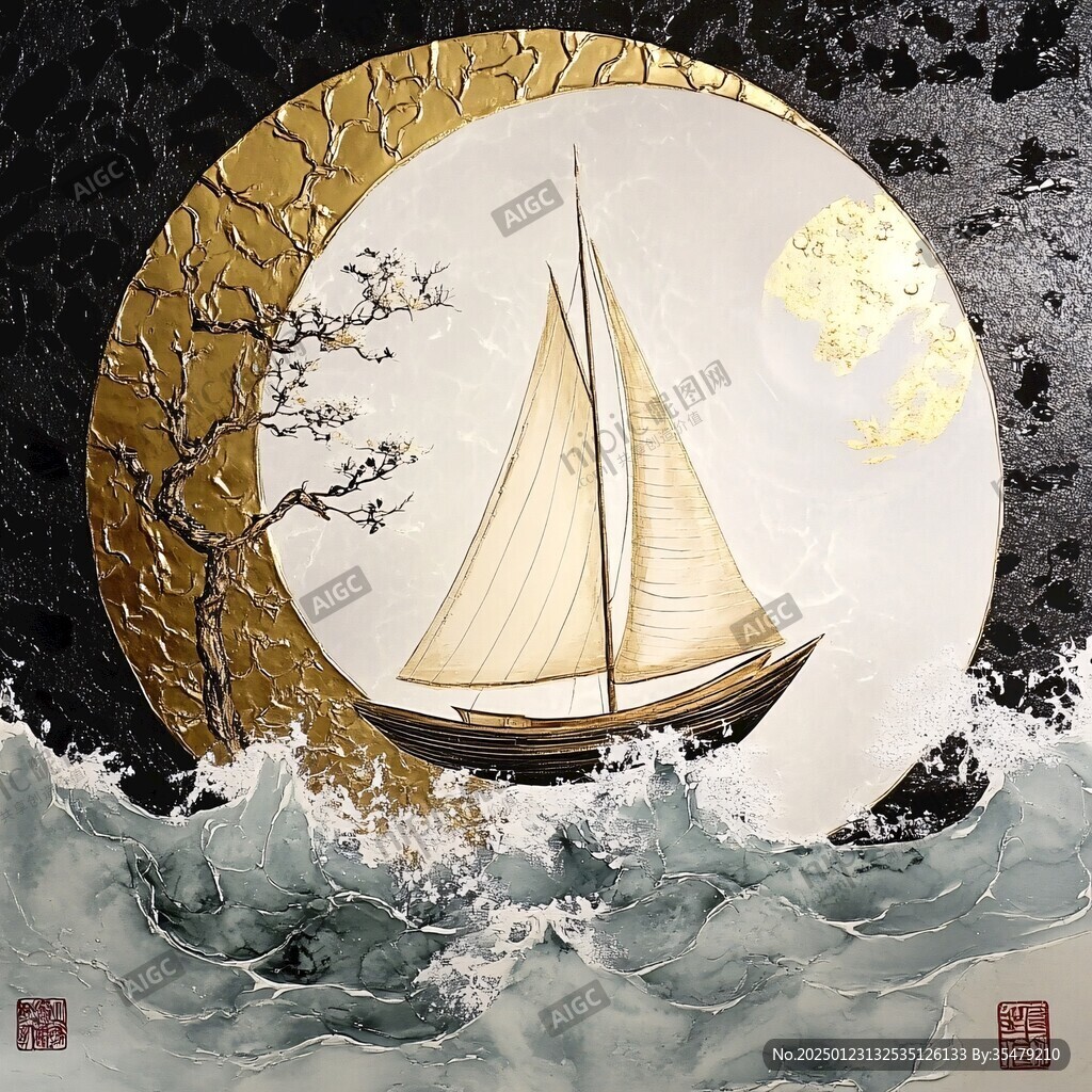 一帆風(fēng)順賀卡