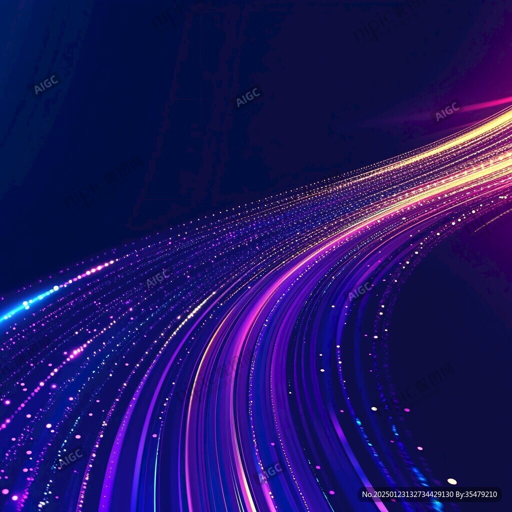 軌跡炫彩背景