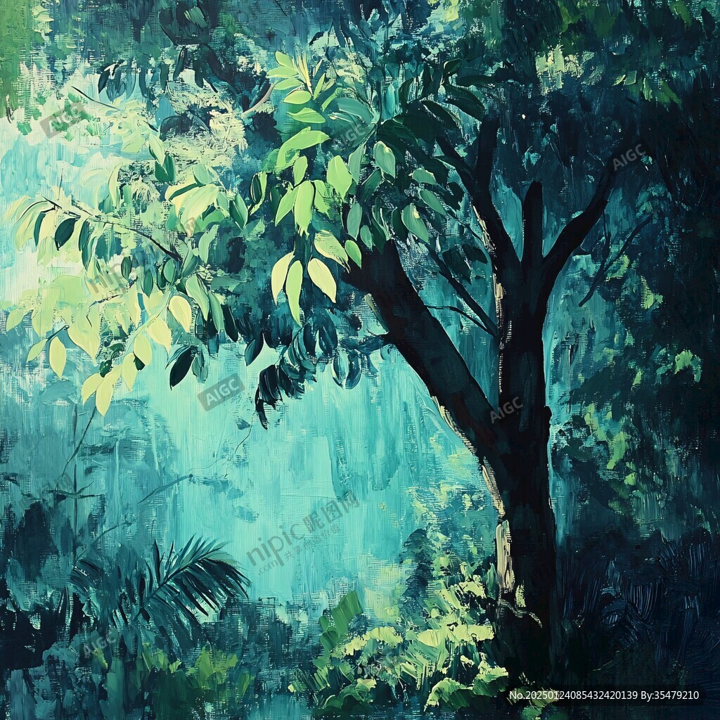 雨林插畫