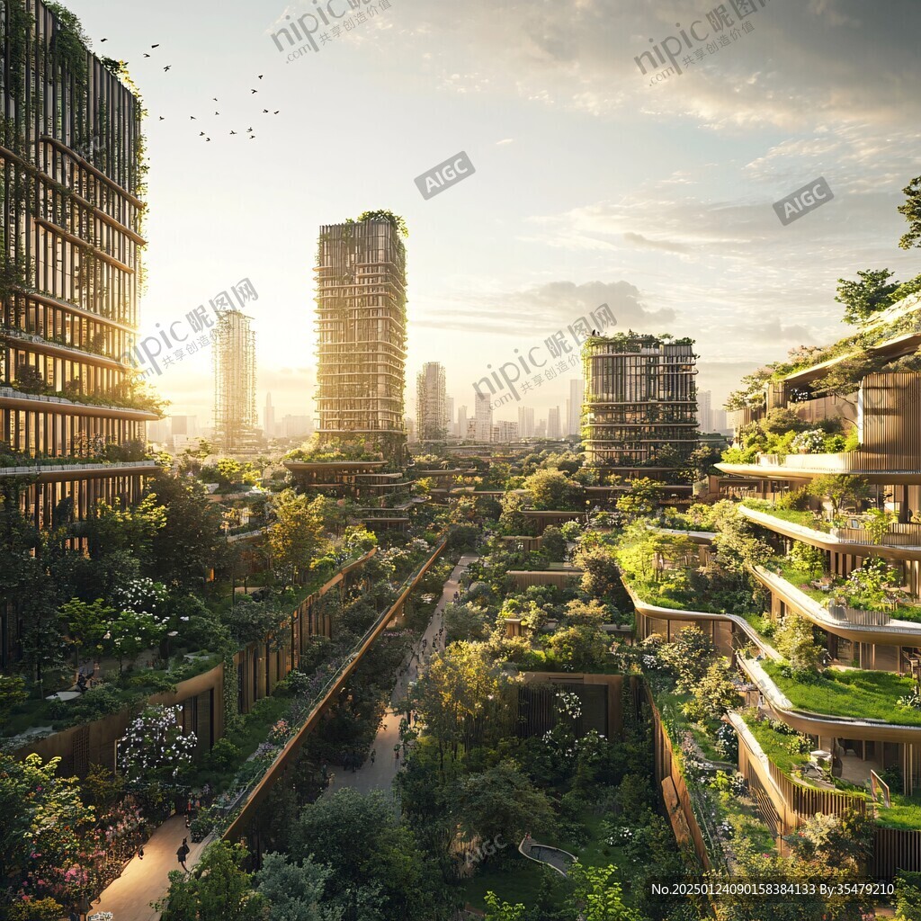 森林城市生態建筑