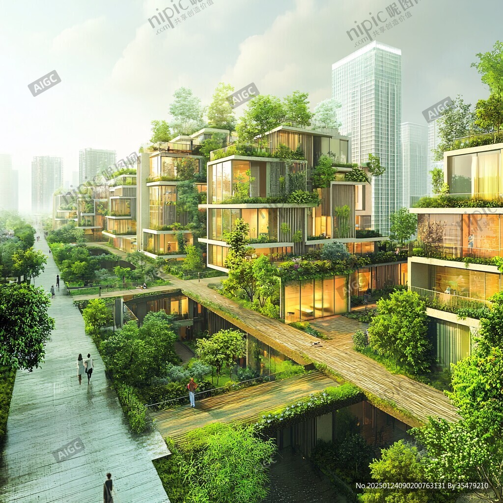 森林城市生態(tài)建筑