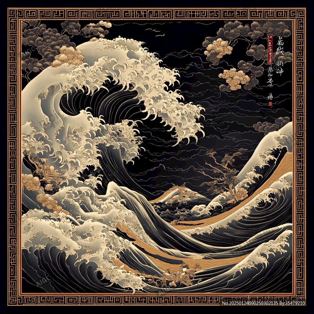 神奈川沖浪里