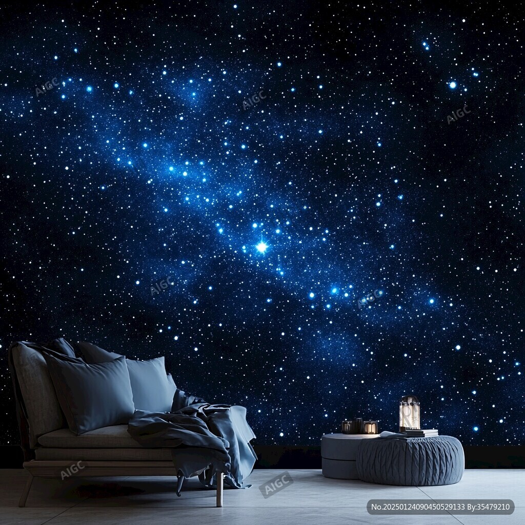 星星背景墻