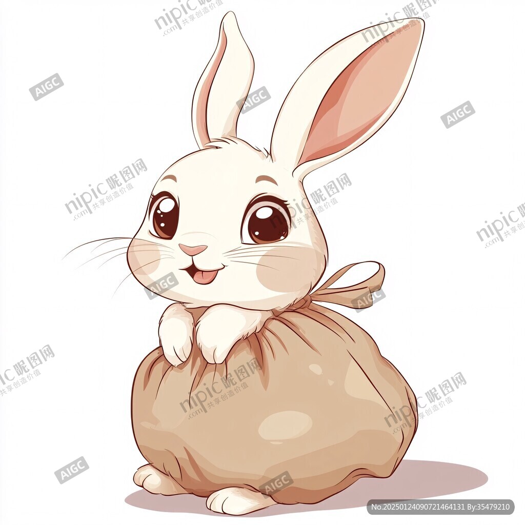 寵物兔卡通原創(chuàng)設(shè)計(jì)