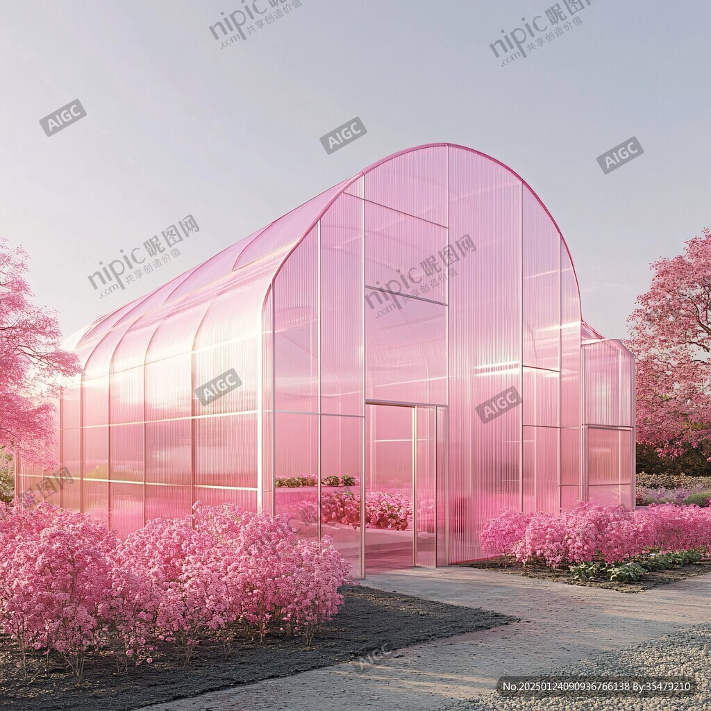 現(xiàn)代大棚花圃