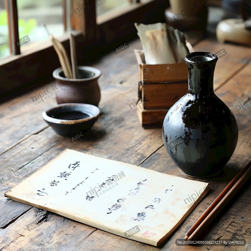茶道畫業(yè)書法文具