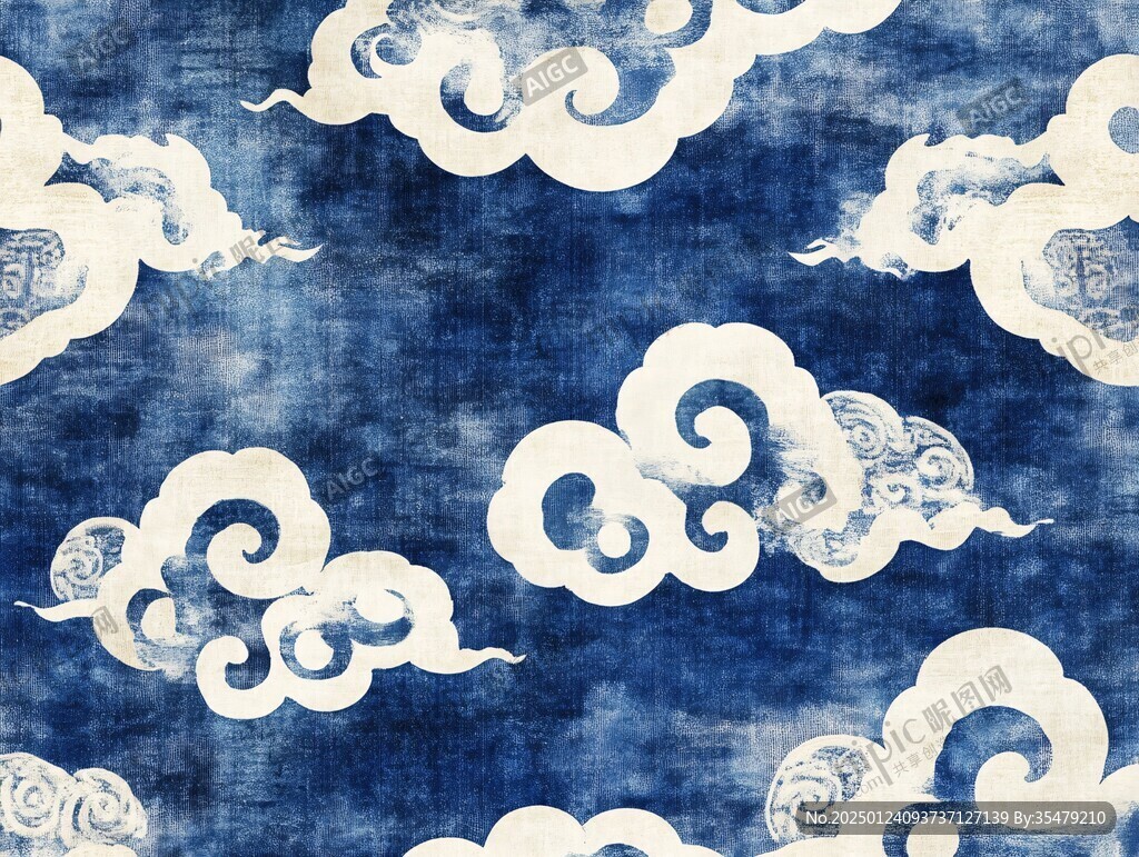 清朝云紋