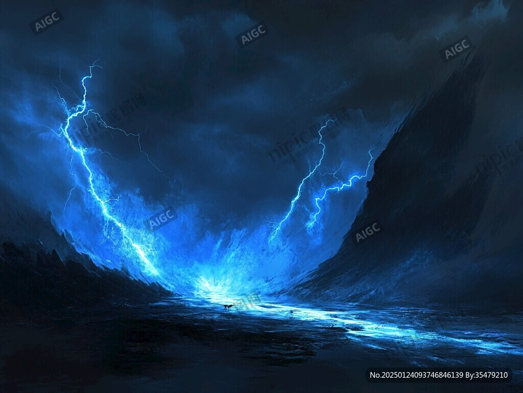 藍(lán)色的閃電