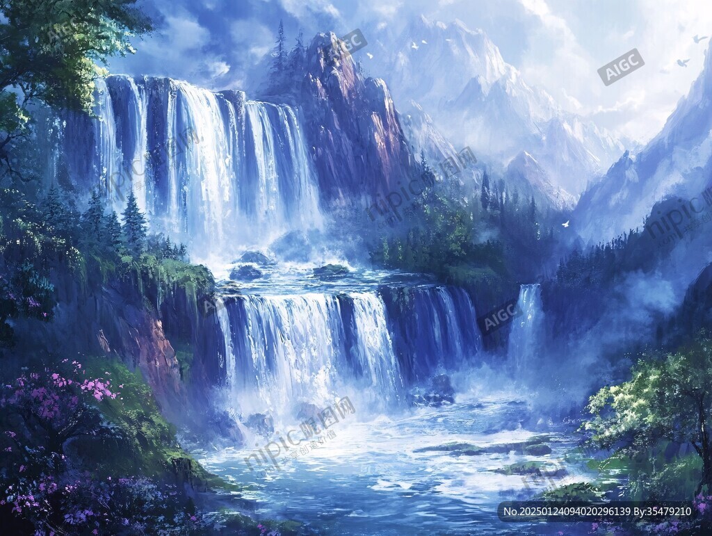 唯美古風場景