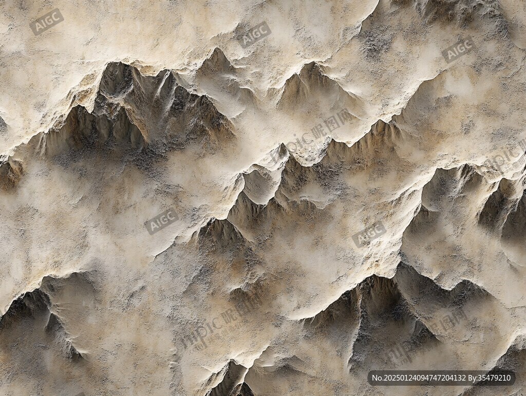 金色山脈3d立體山脈