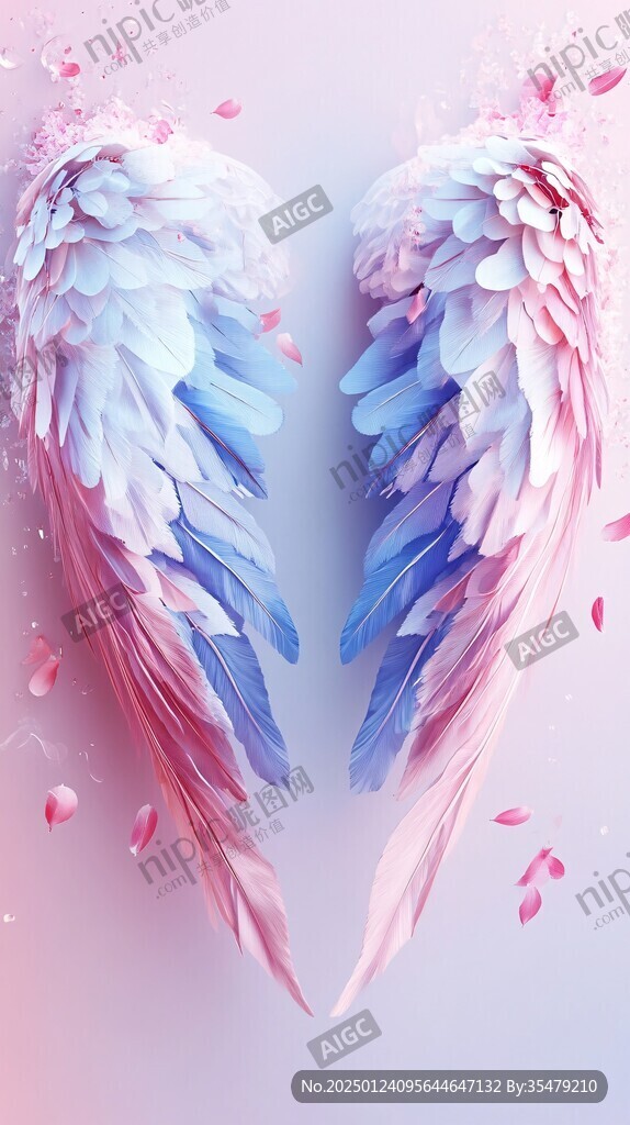 花朵翅膀天使之翼