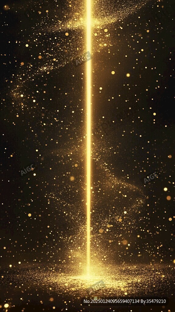 創(chuàng)意黑金璀璨星光盛典