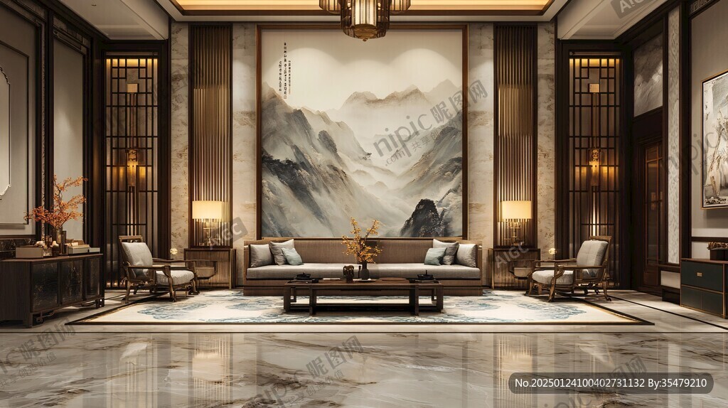 新中式場(chǎng)景