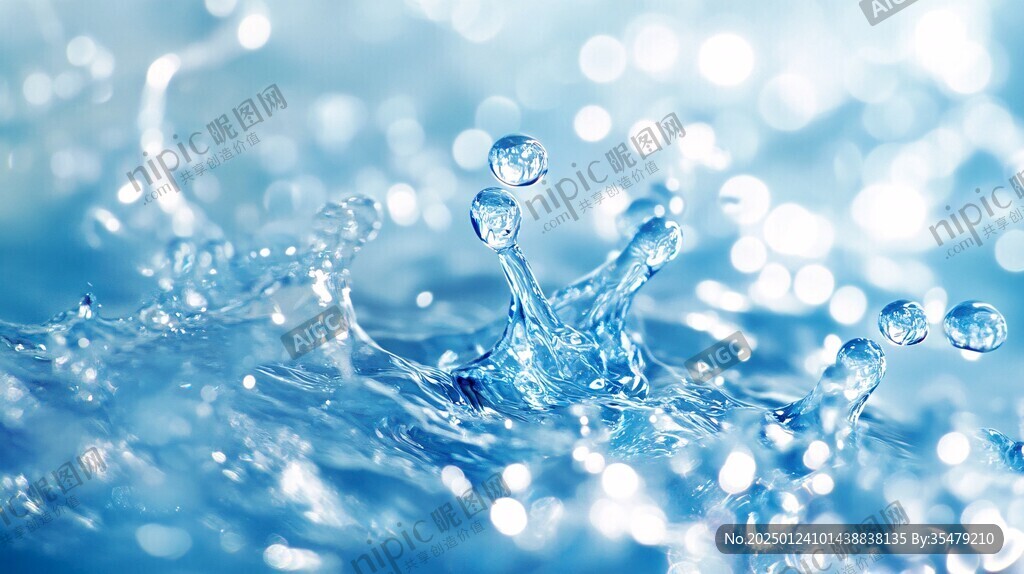 輕盈靈動的水