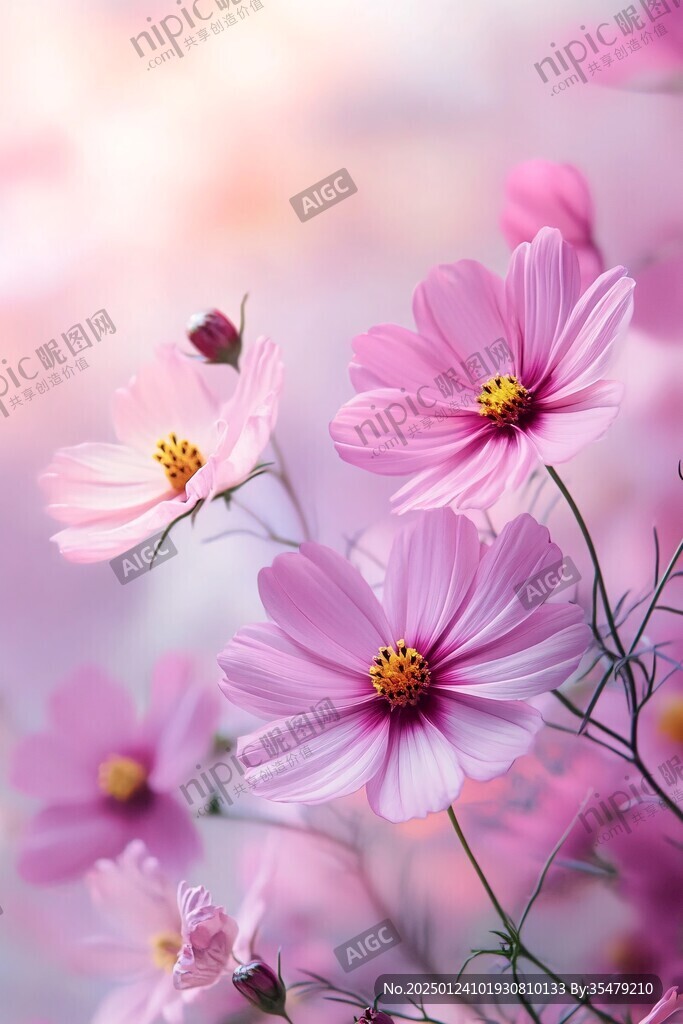 波斯菊唯美花朵