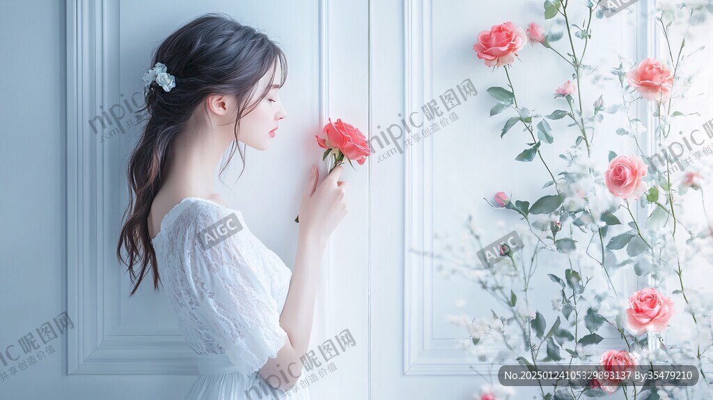 嬌嫩玫瑰少女情懷