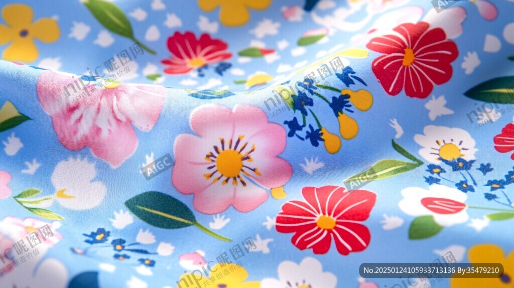 服裝印花小碎花花布