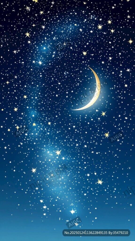 創(chuàng)意夜晚星點(diǎn)流星