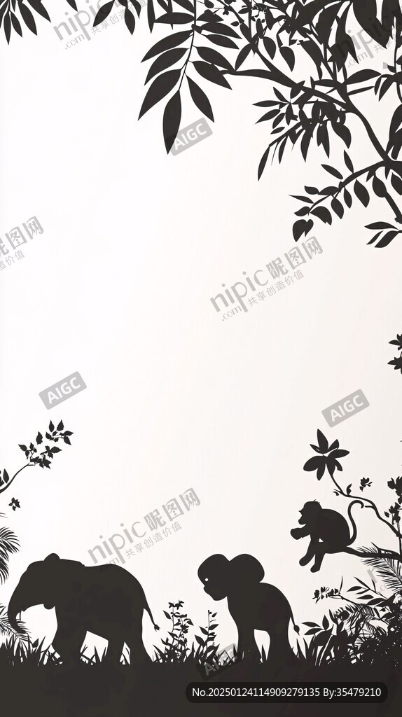 叢林剪影