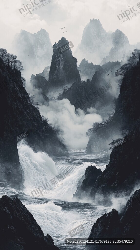 東方美學山河山川