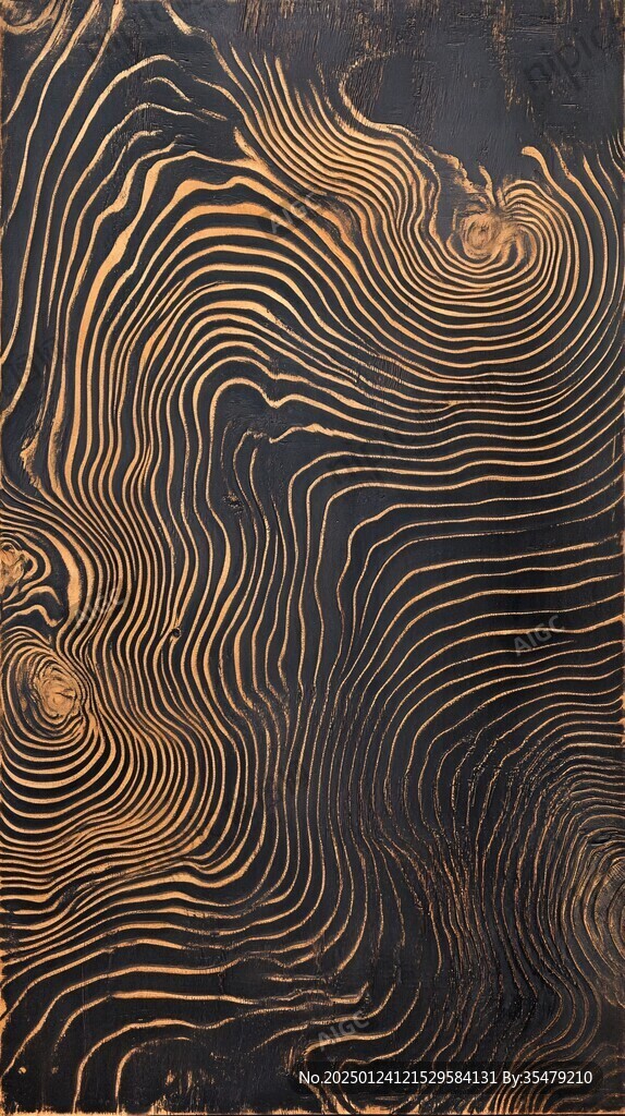 波紋裝飾畫